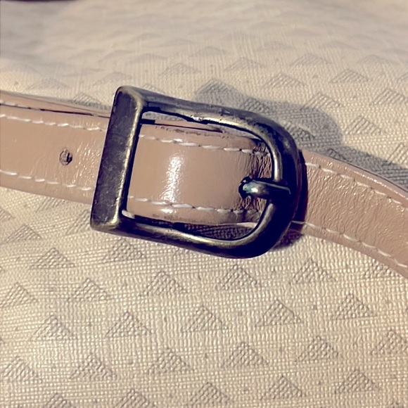 Vintage 80’s Liz Claiborne Genuine Leather Trim Purse - Picture 7 of 15